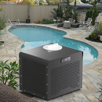 Refroidisseur d'eau électrique avec minuterie WiFi, mini-pompe, filtre, pour bain de glace et eau froide, 1HP 220V/110V