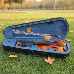 Kit <span class=keywords><strong>de</strong></span> Violín Profesional Instrumento <span class=keywords><strong>de</strong></span> Cuerda Acabado Brillante Tamaño Completo <span class=keywords><strong>4</strong></span>/<span class=keywords><strong>4</strong></span> 3/<span class=keywords><strong>4</strong></span> <span class=keywords><strong>1</strong></span>/2 - Product Image 6