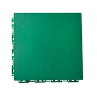Dalles emboîtables 100 % polypropylène pour terrains de basketball extérieurs, revêtement de sol suspendu