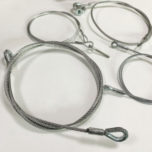 Nhà Máy Giá 0.8Mm 1.0Mm 1.2Mm 1.5Mm 1.8Mm 2.0Mm 2.5Mm Vòng Lặp Cáp Thép Không Gỉ Với Looped Thông tin Chi Tiết - Product Image 3