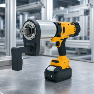 Llave de Impacto Inalámbrica sin Escobillas de 1/2 Pulgada, con Batería, Torque de 2-10 Nm, Torque Máximo de 6000 Nm, Pantalla en Tiempo Real, 5 Ajustes Programables - Product Image 1
