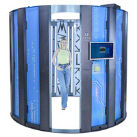 Escáner 3D Industrial de Ultra Alta Velocidad 360, Cámaras CMOS a Todo Color, 90 Cámaras, Captura HD de 0.01s, USB, Figura de Persona Real