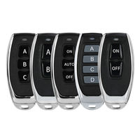Télécommande de porte de garage du fabricant 433Mhz 315mhz 4 canaux commande de porte ouvre-porte de garage télécommande de porte