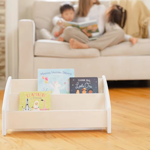 Estantería Montessori sencilla para niños, estantería de almacenamiento para estudiantes, estantería sencilla para suelo, estante para libros con imágenes para jardín de infantes - Product Image 3