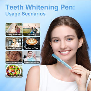 Precio de fábrica, bolígrafo de Gel blanqueador de dientes con muestra de envío gratis, bolígrafo blanqueador de peróxido Dental - Product Image 3