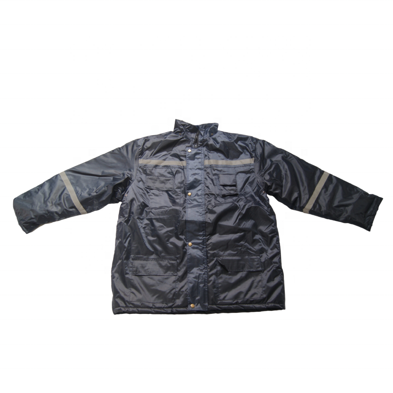 Winter Parka with Hood - Waterproof & Reflective Seaman Coat