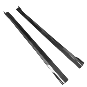สเกิร์ตข้างคาร์บอนไฟเบอร์แท้ทรง FD สำหรับรถยนต์ CLA-Class W118 C118 ปี 2021-2025 - Product Image 4