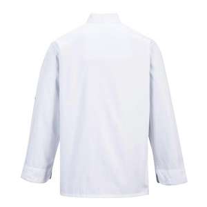 PORTWEST - C834WHRM Chaqueta blanca de chefs Somerset-EAN 5036108026906 CHEFS AND FOOD INDUSTRY WORKWEAR - Product Image 2