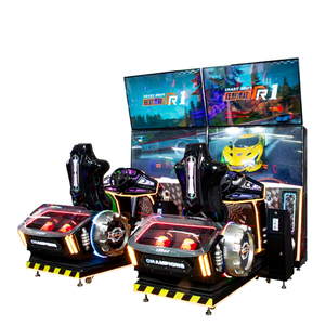 Máquina de Videojuegos de Carreras de Autos, Operada en Centros de Juego, con Movimiento en Interiores, Simulación de Conducción 3D, Super Arcade, Electrónica, Certificación CE - Product Image 1