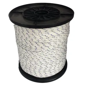 Morden Style Nylon Electric Fence Djembe Double Pp Static String For Flat Polyester Braided Rope