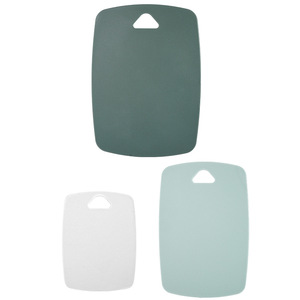 เขียงครัวแบบกำหนดเอง ชุดเขียงพลาสติก 3 ชิ้น เขียงหนาสำหรับหั่นเนื้อ ผัก ผลไม้ พร้อมด้ามจับที่จับง่าย - Product Image 5