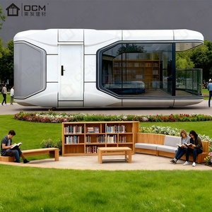 Cabine de luxe préfabriquée Apple Space Capsule House extensible Smart Modular Tiny Pod Home Villa Resort Glamping Hotel Backyard Studio - Product Image 2