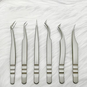 <span class=keywords><strong>Pinzas</strong></span> de Precisión Yucagci de Acero Inoxidable con Punta Lisa, Estilo Chino, <span class=keywords><strong>para</strong></span> Rizar y Extender Pestañas, <span class=keywords><strong>para</strong></span> Principiantes |   <span class=keywords><strong>Pinzas</strong></span> - Product Image 1