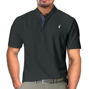 Camiseta Polo de Golf para Hombre Tallas Grandes, Diseño de Bloques de Color, Camisetas Polo Premium Originales, Camiseta Polo Sublimada - Product Image 1