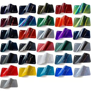 Installation à sec Film de protection de <span class=keywords><strong>peinture</strong></span> de couleur métallique TPU PPF 190microns anti-rayures pour voiture - Product Image 1