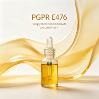 Polyglycéryl-3 polyricinoléate de qualité alimentaire PGPR E476 CAS 29894-35-7, émulsifiant réducteur de viscosité pour le chocolat