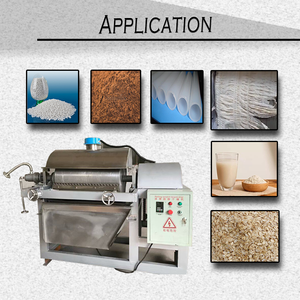 เครื่องอบแห้งแบบดรัมไฟฟ้าชุดเดียว & สองชุดประสิทธิภาพสูงอุปกรณ์ขูดแบบดรัมขับเคลื่อนด้วยเกียร์สำหรับการแปรรูปอาหาร - Product Image 3