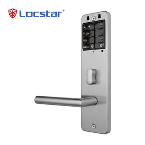 LockstarハイセキュリティRfidカードシルバースマートホテル電子ドアロック - Product Image 4