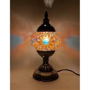 Turkish Bohemian Finished Table Lamp Retro Creative <b>Desk</b> Lamp for Bedroom <b>Study</b> Dining Room Bar Home Decor Gift - Product Image 2