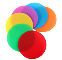 Marqueurs pour tapis à points crochets et boucles de 4 pouces en stock, points d'assise, crochets collants colorés, paquet de 6 couleurs