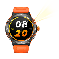 Reloj Inteligente KT76 con Pantalla Completa de 1.39 Pulgadas, Modelos Deportivos de Moda, Esfera con Función SOS, Correa de Silicona para Uso en Exteriores