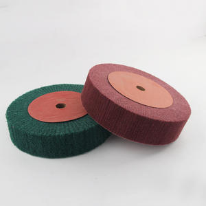 Rueda de ala volante para limpieza de arena, rueda de pulido de acero inoxidable, rueda de pulido abrasiva, ruedas de desbaste - Product Image 3