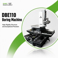 Machine à alésage horizontale CNC à couple élevé DBE110 |   Charge de 5 tonnes |   Broche de 110 mm |   Boîte de vitesses motorisée