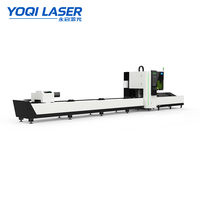 Máquina de Corte de Tubos por Láser de Fibra de Alta Resistencia Q3-24, Máquina de Corte de Tubos Metálicos CNC Horizontal de Doble Mandril, Grado Industrial
