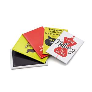 Autocollant de réfrigérateur multicolore, impression personnalisée, 2x3 pouces, souvenirs de voyage en métal, aimant de réfrigérateur 3D en métal - Product Image 2