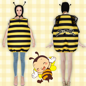 Little <b>Bee</b> Sponge <b>Suit</b> Adult Costume Stage Performance Cosplay Wear For Game Anime Role Playing - Product Image 1