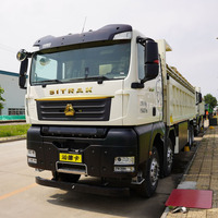 Camion benne d'occasion Sitrak d'origine, de marque chinoise renommée, diesel, poids lourd