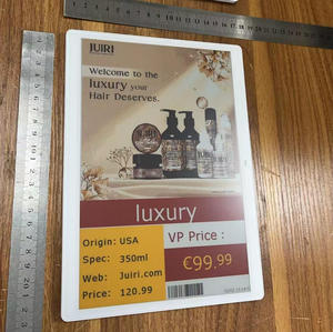 หน้าจอ E-Paper E Ink ขนาด 10.2 นิ้ว ป้ายชั้นวางสินค้าอิเล็กทรอนิกส์ขนาดใหญ่ ระบบ ESL 4 สี โมดูล Epd E Paper พร้อมไดรเวอร์ สำหรับใช้ในคลังสินค้า - Product Image 1