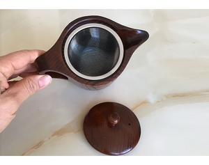 ที่กำหนดเองเป็นมิตรกับสิ่งแวดล้อมไม้สไตล์จีนที่มีคมปากต่อต้านลวก<span class=keywords><strong>กา</strong></span><span class=keywords><strong>ต้ม</strong></span>น้ำชา - Product Image 3