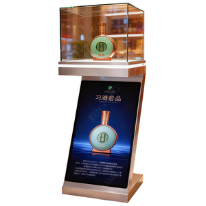 Écran LED dynamique autoportant en aluminium P1.53 P1.86 480x960mm avec contrôle par application, vitrine LED en forme de Z avec écran LED - Product Image 1