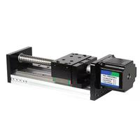 Module de mouvement à vis à billes avec moteur pas à pas et rail de guidage linéaire à commande numérique électrique