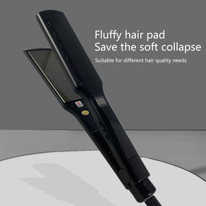 <span class=keywords><strong>Plancha</strong></span> Profesional iónica De titanio, Planchas planas personalizadas Para Cabello, alisadora De Cabello - Product Image 5