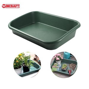 Bandeja para macetas multifuncional portátil para jardín doméstico para siembra <span class=keywords><strong>de</strong></span> suelo <span class=keywords><strong>de</strong></span> <span class=keywords><strong>cactus</strong></span> suculento al aire libre <span class=keywords><strong>y</strong></span> macetas <span class=keywords><strong>de</strong></span> plantas - Product Image 2