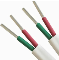 Kabel Aluminium BLVVB Berisolasi PVC 300/500V Inti Padat untuk Perkabelan Konstruksi Hunian
