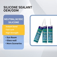 Scellant en silicone neutre résistant aux intempéries, 300 ml, blanc, pour la construction, le verre, le transport, le travail du bois