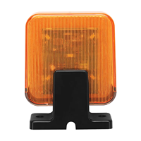 Luz LED Intermitente para Puerta de Garaje, AC/DC 12-265V, Lámpara de Alarma Exterior, 12-265V AC/DC, Luz de Advertencia Intermitente LED para Puerta de Garaje