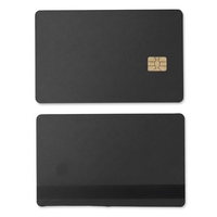 Cartes à puce SLE4442 de haute qualité avec bande magnétique HiCo 2 pistes, cartes PVC vierges, cartes de crédit vierges Visa imprimables pour imprimantes d'identification