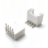 Conectores de Cabezal en Ángulo Recto de Nylon-66 con Paso de 2.0mm, Tipo Wafer, para Placas Industriales, de 2-16 Pines, Molex JST, Fabricante OEM, AK