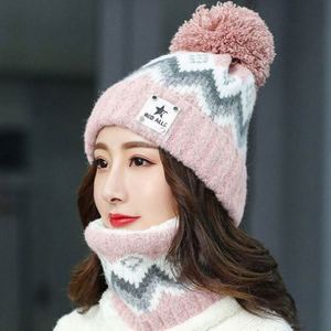 Gorro de Invierno Unisex, Cálido y Grueso, de Dos Piezas, de Poliéster/Algodón, Tejido, con Pompón, de Alta Calidad, para Negocios, Ciclismo y Actividades al Aire Libre - Product Image 6