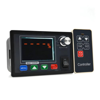 Contrôleur de vitesse de moteur PWM DC10-55V avec télécommande sans fil, régulateur de moteur à balais, rotation positive et inverse, régulateur de tension