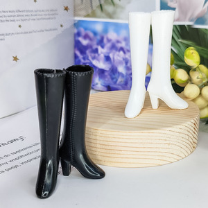 Wholesale 30Cm Dolls Mini Bootes <strong>Shoes</strong> Doll Plastic Mii <strong>Shoes</strong> Doll Flat <strong>Shoes</strong> Suitable for Toy Accessories Mini Long Black Boots - Product Image 1