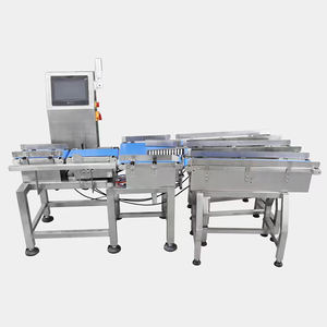 Báscula de control de peso de 3 niveles con cinta transportadora de alta velocidad para línea de envasado industrial, acero inoxidable 304, alta precisión - Product Image 1