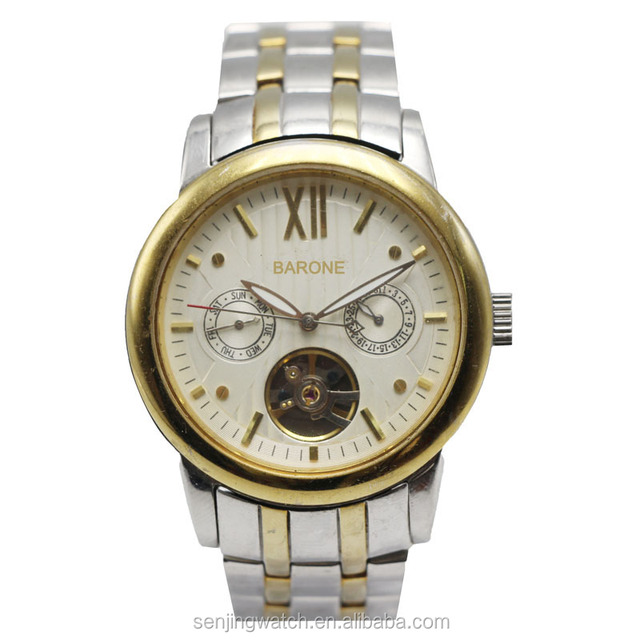 Wholesale Luxury Customized Man Watch Rotating Cage Watch Dial High End 316L Stainless Steel Watch