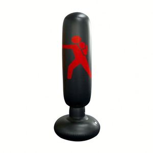 Saco de Boxeo Inflable para Adultos, Resistente, Autoportante, para Aliviar el Estrés y Hacer Ejercicio - Product Image 3
