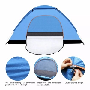 Carpa de Camping Familiar Coleman <span class=keywords><strong>Sundome</strong></span> para 4 Personas, de Poliéster, con Apertura Automática Rápida, de Alta Calidad, para las Cuatro Estaciones - Product Image 3