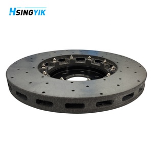 Disque de frein arrière en céramique carbone Hsingyik pour <span class=keywords><strong>Dodge</strong></span> <span class=keywords><strong>Viper</strong></span> <span class=keywords><strong>SRT</strong></span> V10 5290393AA Mise à niveau 355X32MN à 360X34MM - Product Image 4